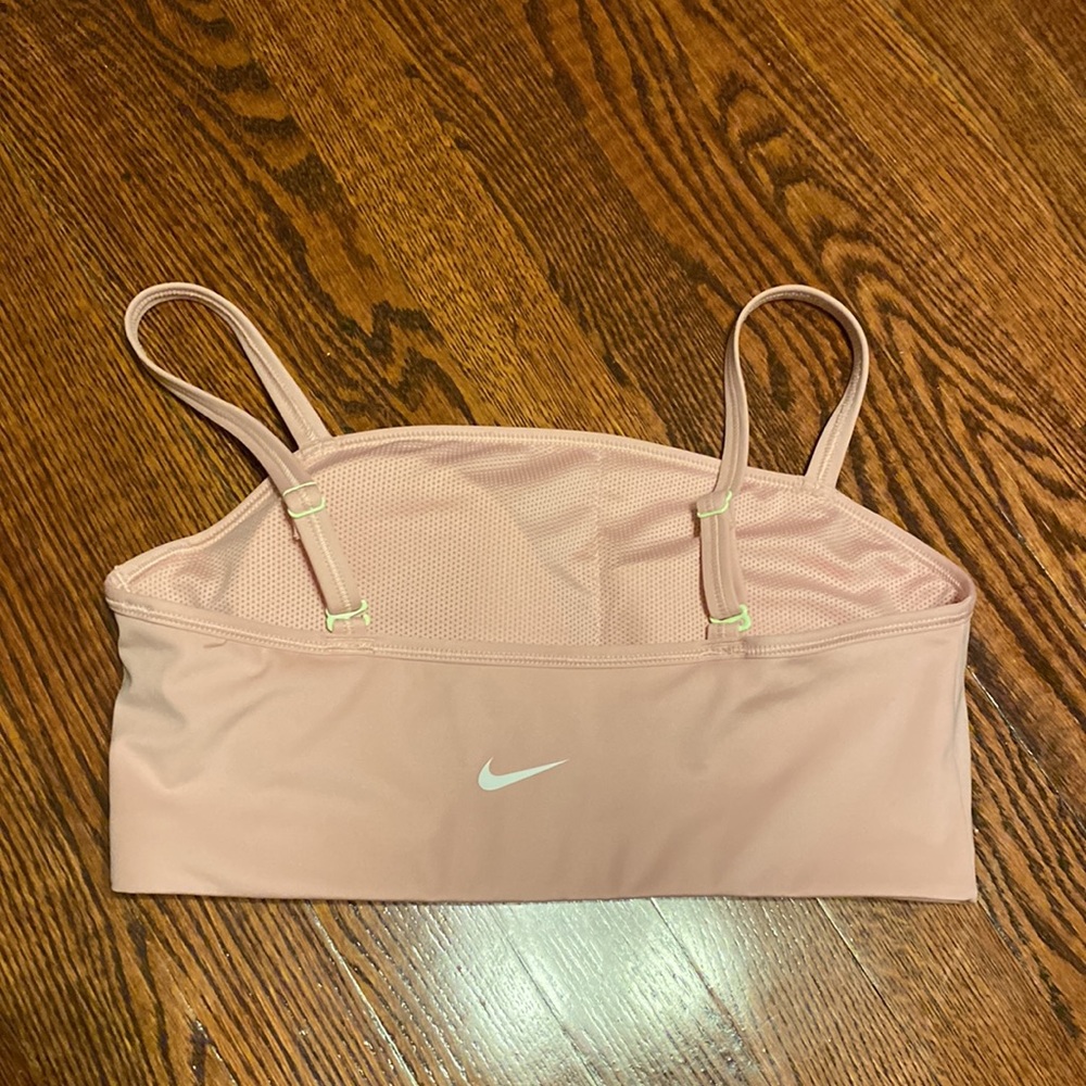 Nike Pink Crop Top Sports Bra - Picture 4 of 4